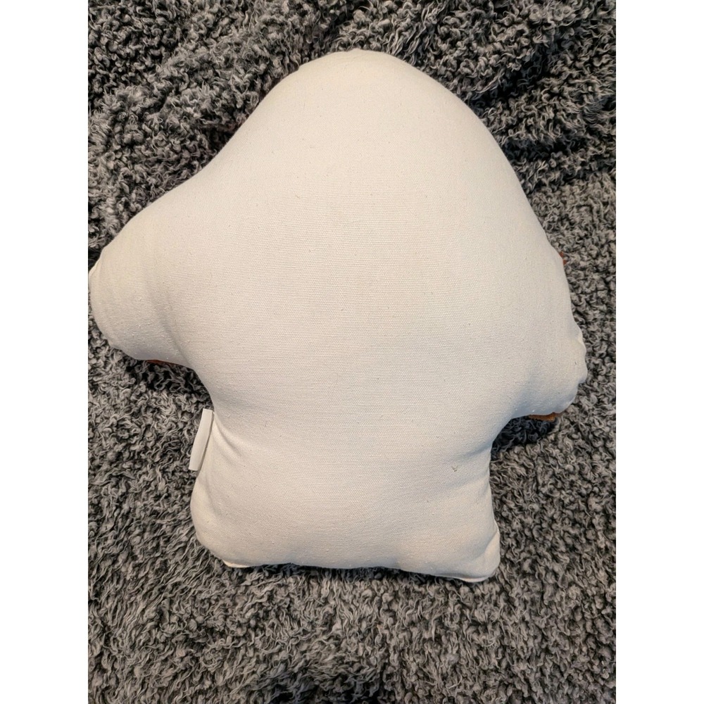 Storehouse Seasonal Accent Mushroom Throw Pillow Whimsical 15x14x8 Cottagecore - Picture 4 of 10